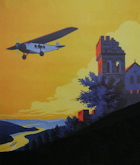 Flying Around the Rhine - Luft Hansa