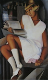 Kizette en Rose - Tamara de Lempicka